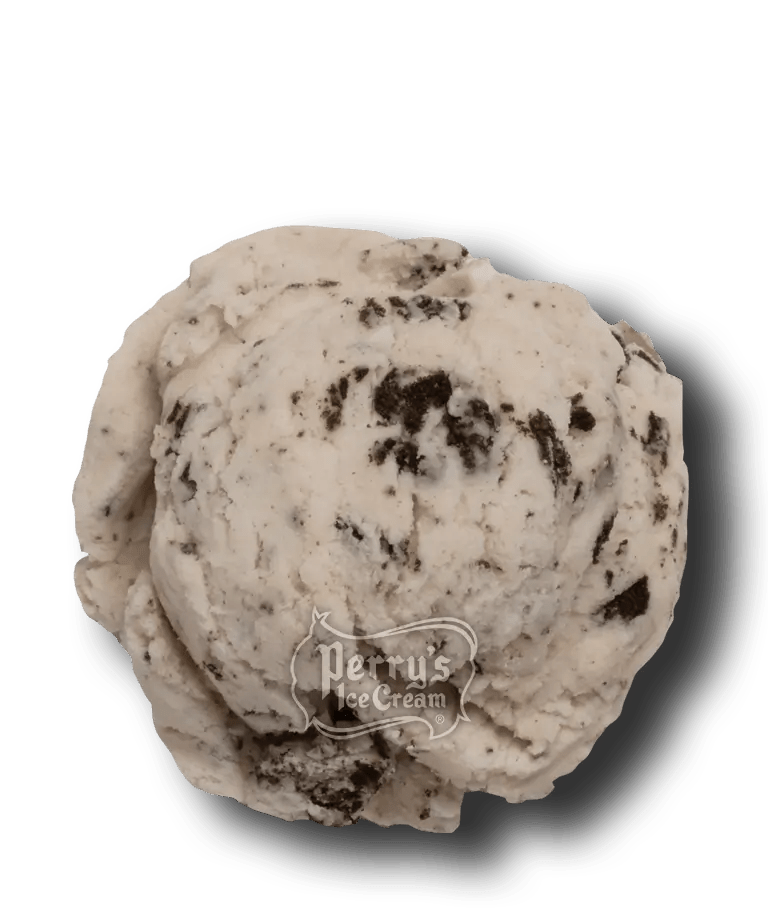 dairy free cookies and cream ice cream scoop
