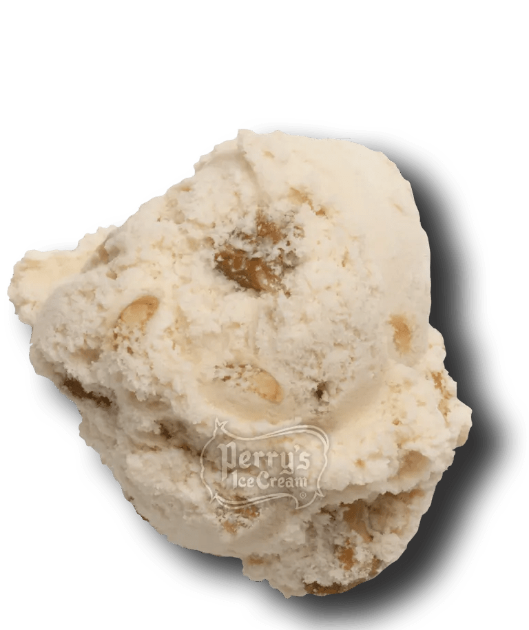 maple walnut ice cream scoop