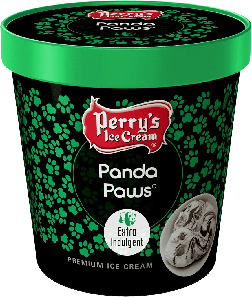 Panda Paws ice cream