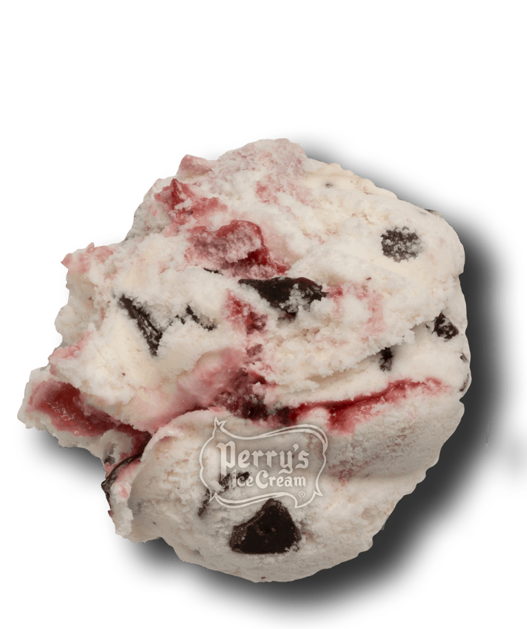 rocky mountain raspberry ice cream scoop